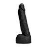 Dildo Fisting All Black 20 cm s realistickou štruktúrou