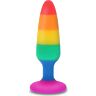 Plug Anal BDSM PRIDE Twink 8,5 cm – bezpečný a farebný