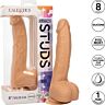 Dildo CALEXOTICS Silicone Studs 20.32 cm s realistickým dizajnom