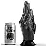 Dildo Fisting All Black 21 cm – Ergonomická stimulácia