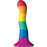 Dildo NS Novelties Colors Wave s prísavkou