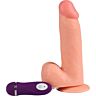 Dildo vibrátor SHEQU ADAM 21 CM s diaľkovým ovládaním
