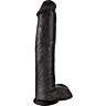 Dildo KING COCK 38 cm s varlatami