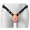 Húževnatý Dildo FANTASY X-TENSIONS 15.2 CM s postrojom