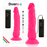 Dildo Diversia 21 cm s vibráciou a diaľkovým ovládaním