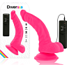 Dildo Diversia 21.5 cm s regulovateľnou vibráciou