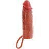 Návlek na penis Get Real Hydrated Skin 16 cm s dvojitou vrstvou