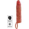 Funda Pene Get Real Hydrated Skin s vibráciou 20 cm