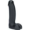 Dildo Icarus Black s realistickým dizajnom