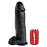 Dildo KING COCK 30,48 cm s pevnou základňou