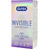 Kondómy Durex Invisible Extra Lubrikované 12 kusov