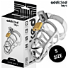 Jaula pre penis Addicted Toys Locked Silver Lock – komfortná a bezpečná