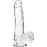 Dildo S Pleasures Jelly Dildo Transparent M