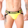 Jockstrap MACHO JOCK AMARILLO s odvážnym dizajnom