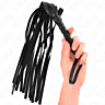 Látky KINK SIMPLE BLACK WHIP 45 CM s efektívnym spracovaním