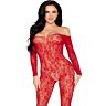 Bodystocking Leg Avenue 89366 s krajkovým dizajnom
