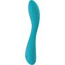 Vibrátor S Pleasures Libido Turquoise s ergonomickým dizajnom