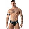 Jockstrapové boxerky LOCKER GEAR SPORT MESH čierne XL
