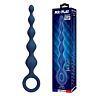 Análne guličky MR PLAY Blue Silicone 20.4 cm s análne špičkou