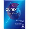 Kondómy Durex Natural s easy on tvarom