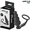 Anal Plug Addicted Toys Model 5 s krúžkom pre stimuláciu