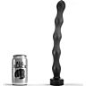 Buttplug ALL BLACK 32 cm s variabilnou šírkou