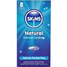 Kondómy Skins Natural 8-Pack s extra lubrikáciou