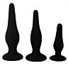 Plug Análny ANAL TOYS - Silikónový iniciačný set pre začiatok