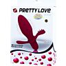Vibrátor Pretty Love Flirtation s dvojitou stimuláciou