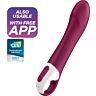Vibrátor Satisfyer Big Heat s teplom pre G-bod