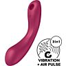 Suciaci stimulátor Satisfyer Curve Trinity 1 s vibrovaním