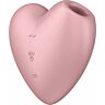 Vibrátor Satisfyer Cutie Heart so silnými pulzmi