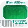 Masturbátor TENGA UNI EMERALD s univerzálnym dizajnom