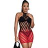 Šaty Lingerie Sublime s elastickou sieťou