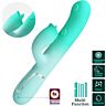 Vibrátor Pretty Love Gigi s dvoma stimulátormi a 14 režimami