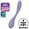 Vibrátor SATISFYER G-SPOT FLEX 5 s flexibilným krčkom
