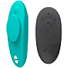 Vibrátor do nohavičiek WE-VIBE MOXIE+ AQUA s magnetickým klipom