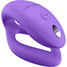 Svetlofialový vibrátor pre páry WE-VIBE SYNC O