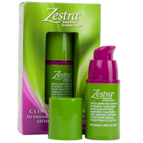Olej na stimuláciu Zestra Deluxe s efektom zahriatia