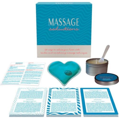 Hra Kheper Games Massage Seductions s masážnymi kartami