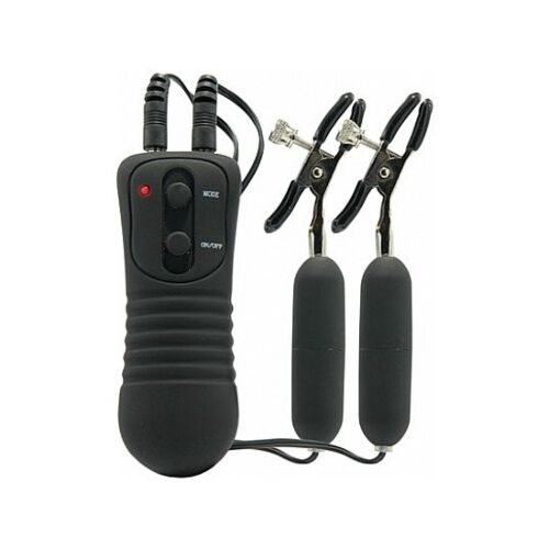 Pinzety na bradavky FETISH FANTASY s vibračnou funkciou