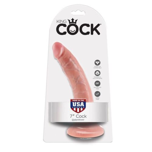 Dildo King Cock 7 s realistickým pocitom a silnou prísavkou