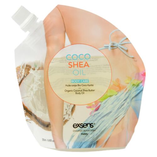 Olej Exsens Coco Shea Butter 250 ml s vôňou kokosu
