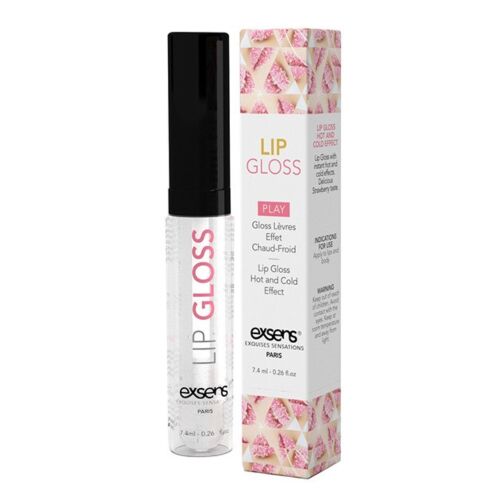Kozmetika Exsens Hot Kiss Cold Effect Jahoda 7 ml