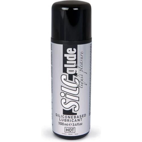 Lubrikant HOT Silc Glide 100ml s jemnou textúrou