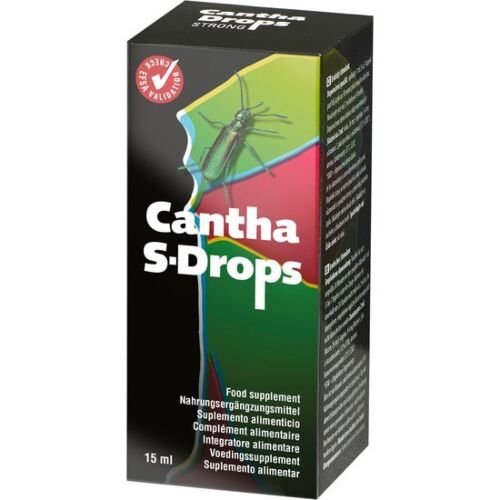 Gotas lásky COBECO Cantha S-Drops 15 ml s L-arginínom