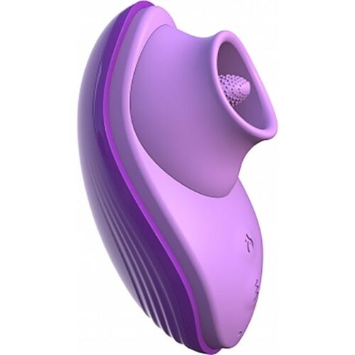 Vibrátor Fantasy For Her Her Silicone Fun Tongue s automatizovaným jazykom