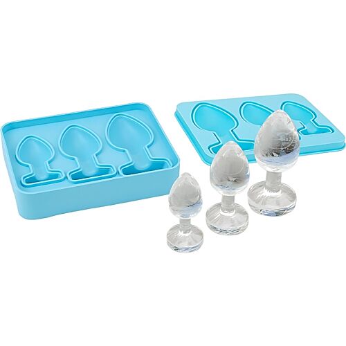 Silikónová forma na ľad Loving Joy Butt Plug Ice Cube Tray