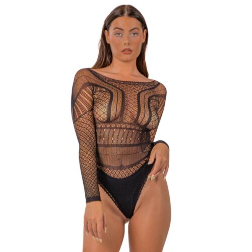 Body Lace bezšvové dlhé rukávy