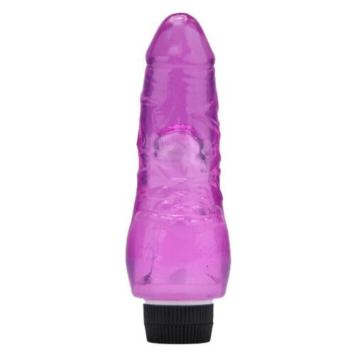 Vibrátor Loving Joy 7 palcov s realistickým dizajnom Fialový